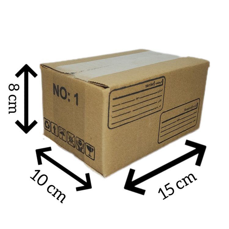 کارتن پستی سایز 1